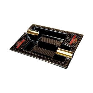 Bossner Ashtray black/gold
